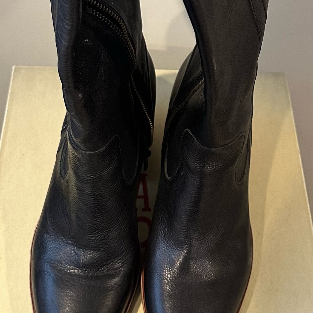 Kork-Ease Black Over the Knee Boots
